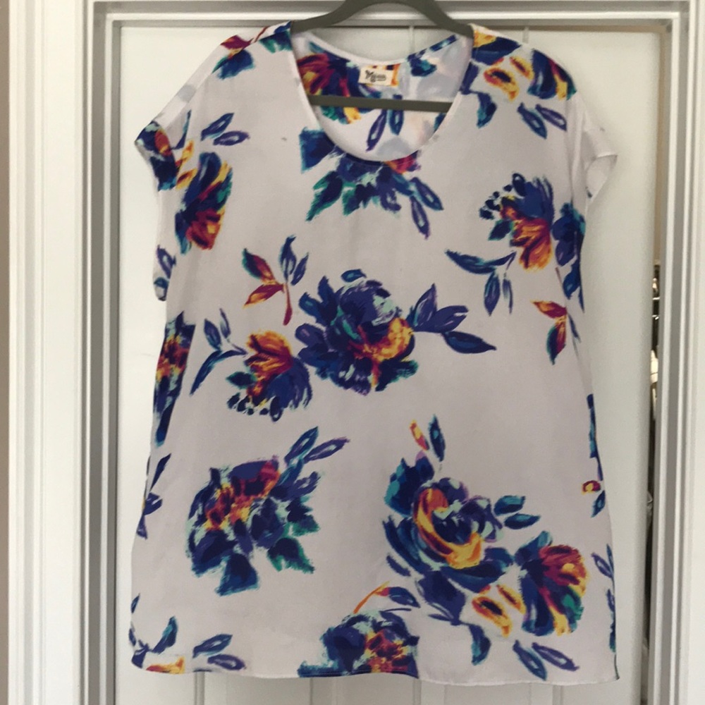 SHOW ME YOUR MUMU Frankie Tunic, Petal Paint